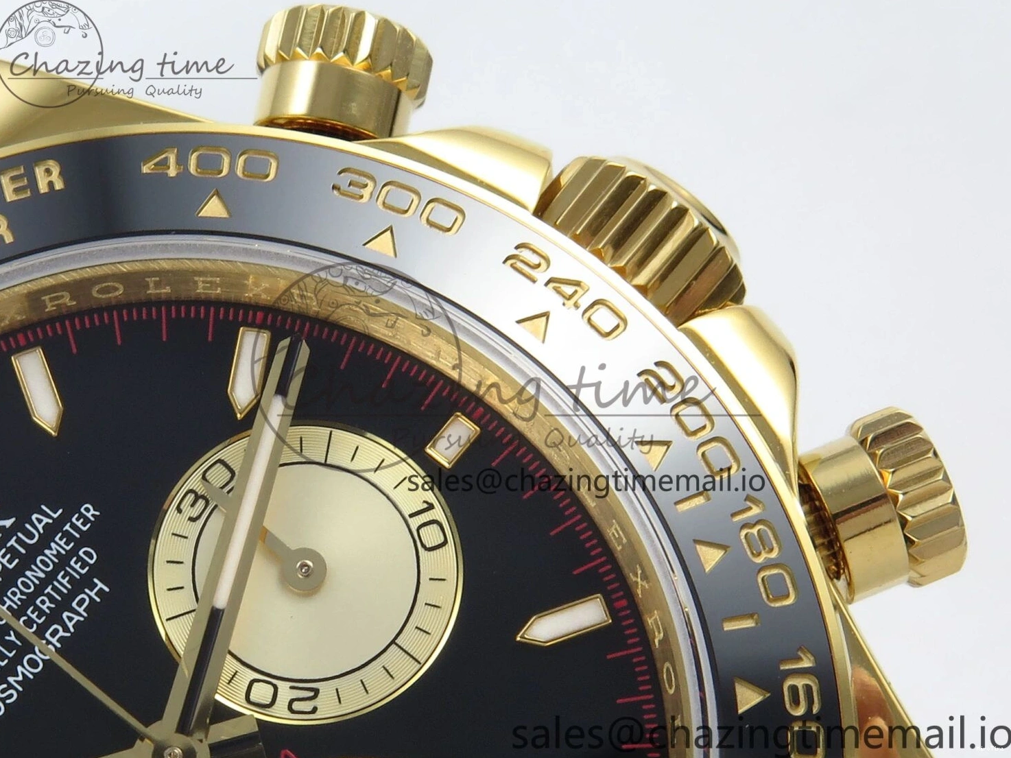 MiroTime 0208 Daytona 126518 QF 1:1 Best Edition Black YG Dial on Oysterflex Strap SH4131 V Functional 283